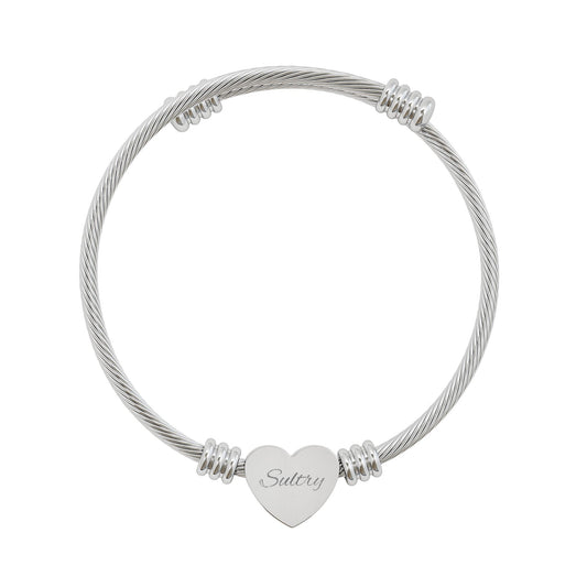 Heart Cuff Bracelet (SULTRY)